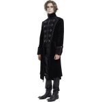 Manteau Victorien 'Edgar' Noir