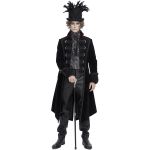 Black 'Edgar' Victorian Coat