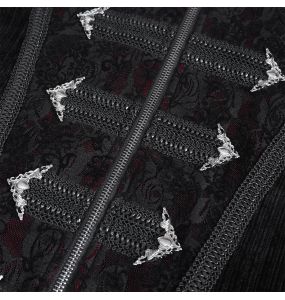 Black 'Edgar' Victorian Coat