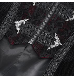 Black 'Edgar' Victorian Coat