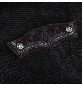 Black 'Edgar' Victorian Coat