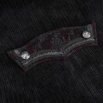 Manteau Victorien 'Edgar' Noir