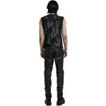 Black and Gray 'Xenos' Pants