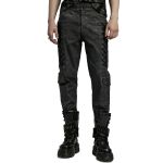 Black and Gray 'Xenos' Pants
