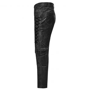 Pantalon 'Xenos' Noir et Gris