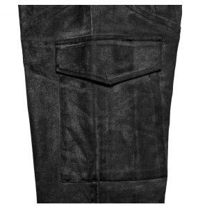 Pantalon 'Xenos' Noir et Gris