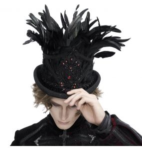 Chapeau Haut de Forme 'Edgar' Noir