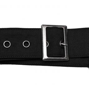 Mi-Jupe Kilt Asymétrique 'Grimbald' Noire