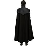 Longue Cape Gothique 'Randal' Noire