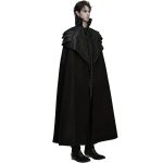 Longue Cape Gothique 'Randal' Noire