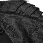 Black Long Gothic 'Randal' Cloak