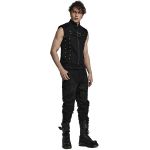 Gilet Punk 'Arnegliscus' Noir