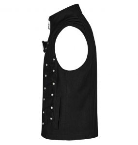 Black 'Arnegliscus' Punk Vest