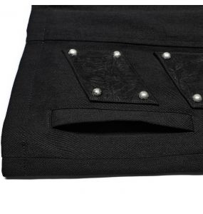 Black 'Arnegliscus' Punk Vest