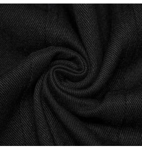 Gilet Punk 'Arnegliscus' Noir