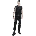 Black 'Alternative Squale' Waistcoat
