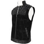 Black 'Alternative Squale' Waistcoat