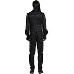 Black 'Saphrax' Lapel Gothic Vest