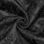 Black 'Saphrax' Lapel Gothic Vest