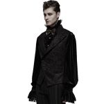 Black 'Nostalgic Lover' Gothic Waistcoat