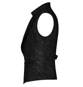 Gilet Gothique 'Nostalgic Lover' Noir