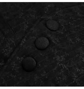 Gilet Gothique 'Nostalgic Lover' Noir