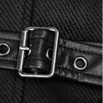 Black 'Taurus' Gothic Waistcoat Vest