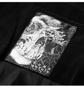 Black Victorian 'Gothic Regent' Brocade Waistcoat