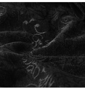 Black Victorian 'Gothic Regent' Brocade Waistcoat