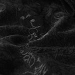 Gilet Victorien 'Gothic Regent' en Brocart Noir