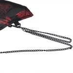 Gilet Asymétrique pour Hommes 'Vittamar' Noir et Rouge