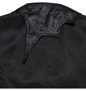 Gilet Asymétrique pour Hommes 'Vittamar' Noir et Rouge