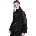 Black 'Dante' Victorian Shirt