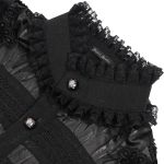 Black 'Dante' Victorian Shirt