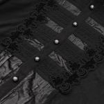 Black 'Dante' Victorian Shirt