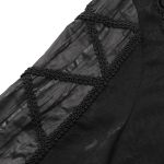 Black 'Dante' Victorian Shirt