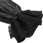 Chemise Victorienne 'Dante' Noire