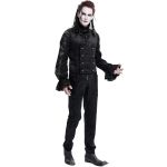 Black Velvet 'Dante' Victorian Gothic Waistcoat