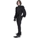 Pantalon Taille Haute 'Iancu' Noir avec Ceinture