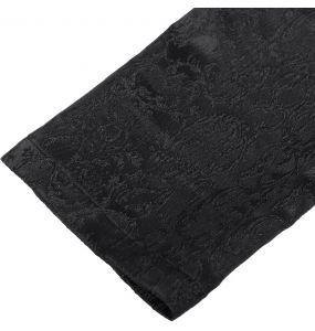 Pantalon Taille Haute 'Iancu' Noir avec Ceinture