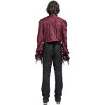 Chemise en Jacquard Cachemire 'Iancu' Rouge