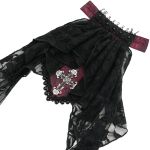 Chemise en Jacquard Cachemire 'Iancu' Rouge