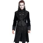 Veste Queue de Pie 'Dante' en Velours Noir