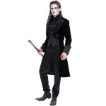 Black Velvet 'Dante' Tailcoat Jacket