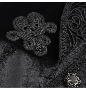 Black Velvet 'Dante' Tailcoat Jacket