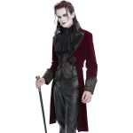 Veste Queue de Pie 'Dante' en Velours Bordeaux