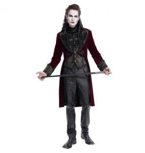 Black Faux Leather 'The Impaler' Pants