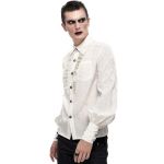 White 'Desmond' Victorian Shirt
