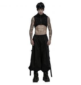 Black 'Kalon' Cyberpunk Pants