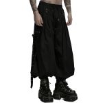 Black 'Kalon' Cyberpunk Pants